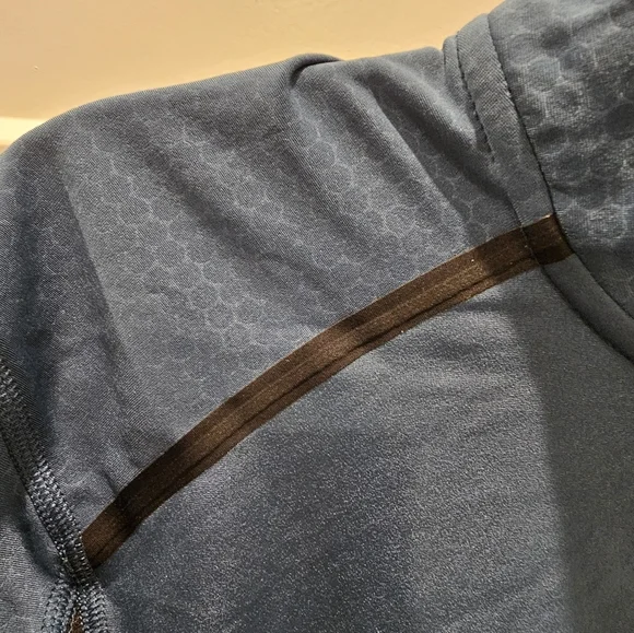 Champion Duo Dry Women’s 1/4 Zip Pullover Blue Black Size Small Long Sleeve Runn - Picture 3 of 13